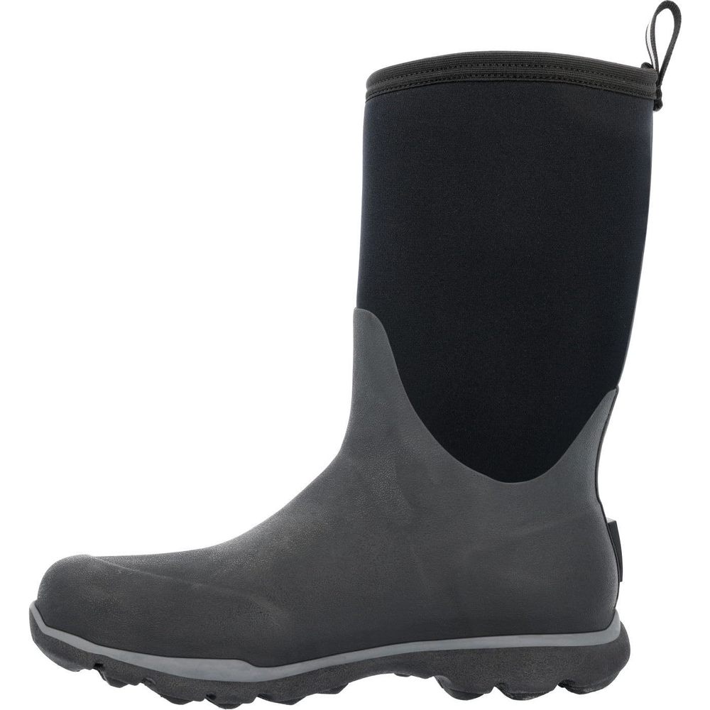 MUCK BOOT MENS ARCTIC EXCURSION MID SNOW BOOT, BLACK/GREY, 10-10.5 US - Picture 5 of 5